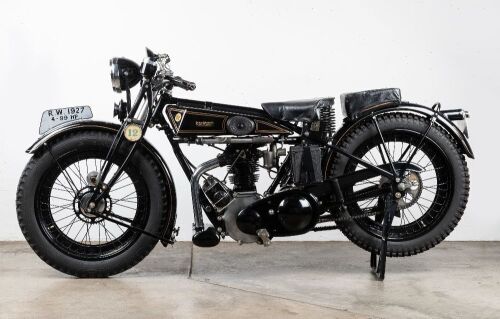 1927 Rudge Whitworth 500cc four standard motorcycle [Location: Melbourne]