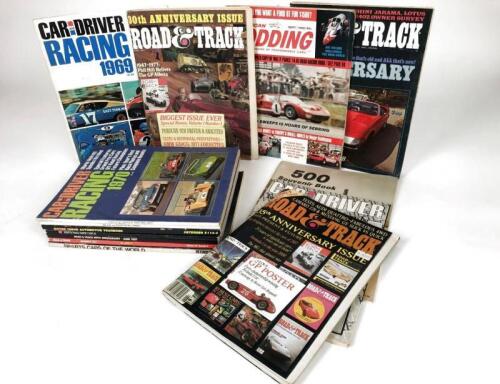 AMERICAN CAR/RACING MAGAZINES: A collection of American car and car racing magazines
