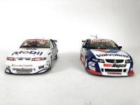 HOLDEN: Pair of 1:18 scale Holden Commodore V8 racing cars produced by Classic Carlectables. (NB description) - 4