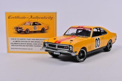 HOLDEN: 1:18 scale Holden Monaro produced by Biante (NB description)