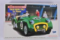 TRIUMPH: A Gunze Sangypo 1:24 scale Triumph TR2 Le Mans