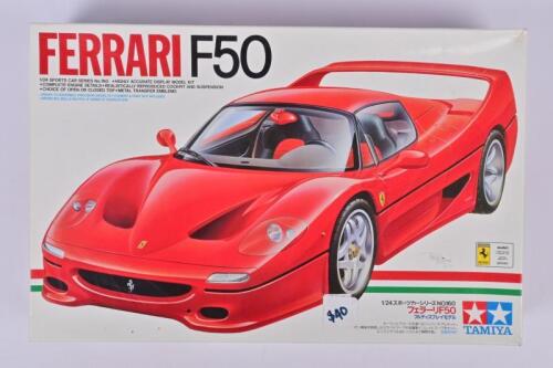 FERRARI: A Tamiya 1:24 scale Ferrari F50 plastic model kit