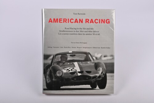 AMERICAN RACING: 'American Racing' hardcover book by Tom Burnside