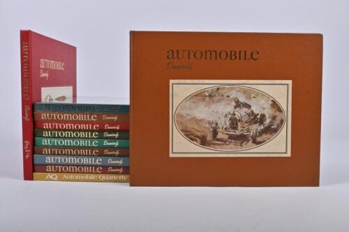 AUTOMOBILE QUARTERLY: Eleven editions of 'Automobile Quarterly' hardcover books