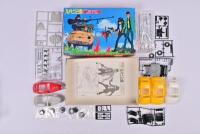 FIAT: A Gunze Sangyo 1:24 scale Fiat 500 & Lupin III, Jigen plastic model kits - 3