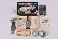 PORSCHE: A Nitto Kagaku 1:24 scale Porsche Carrera RSR turbo plastic model kit - 3