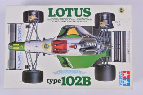 LOTUS: A Tamiya 1:20 scale Lotus type 102B plastic model kit