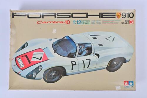 PORSCHE: A Tamiya 1:12 scale Porsche 910 plastic model kit