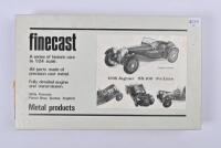 JAGUAR: A finecast 1:24 scale 1938 Jaguar SS.100 3.5 Litre metal kit