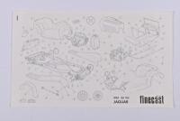 JAGUAR: A finecast 1:24 scale 1938 Jaguar SS.100 3.5 Litre metal kit - 4