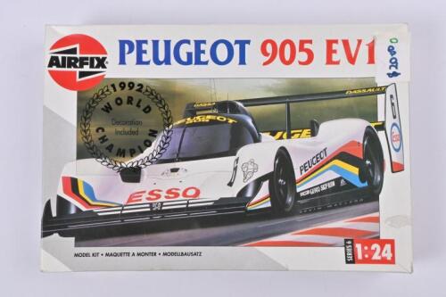 PEUGEOT: An Airfix Peugeot 905 EV1 plastic model kit