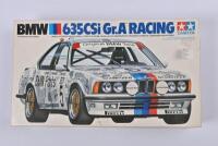 BMW: A Tamiya 1:24 scale BMW 635 CSi Gr.A Racing plastic model kit