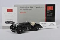 MERCEDES-BENZ: A CMC 1932 Mercedes SSK Trossi in 1:24 scale (Item NO. M-001). White interior