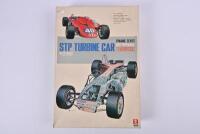 STP TURBINE CAR: A Bandai 1:12 scale STP Turbine Car plastic model kit