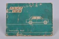 FIAT: An original Fiat 128 Instruction Book (4th edition)