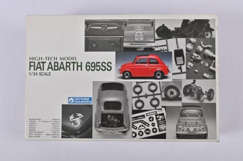 ABARTH: A Gunze Sangyo 1:24 scale Fiat Abarth 695SS plastic model kit