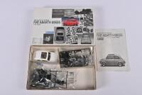 ABARTH: A Gunze Sangyo 1:24 scale Fiat Abarth 695SS plastic model kit - 2