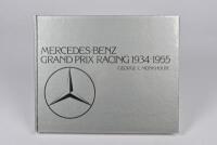 MERCEDES-BENZ: An impressive first edition of 'MERCEDES-BENZ GRAND PRIX RACING 1935-1955' hardcover book by George C.Monkhouse