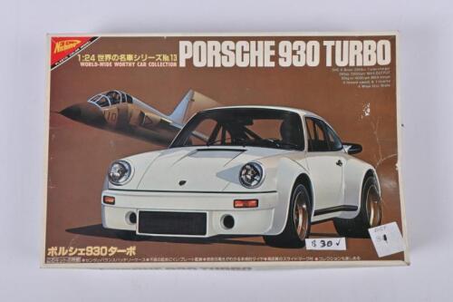PORSCHE: A Nichimo 1:24 scale Porsche 930 Turbo plastic model kit