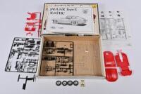 JAGUAR: A Heller 1:24 scale Jaguar Type E 3L8 FHC plastic model kit - 2