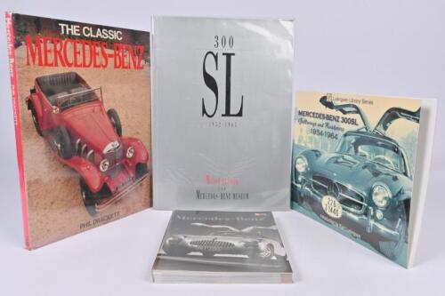 MERCEDES-BENZ: Four Mercedes-Benz publications. 'Mercedes-Benz 300SL' softcover book