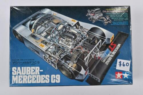 SAUBER-MERCEDES C9: A Tamiya 1:24 scale Sauber-Mercedes C9 plastic model kit