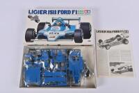 LIGIER: A Tamiya 1:20 scale Ligier JS11 Ford F1 plastic model kit - 2