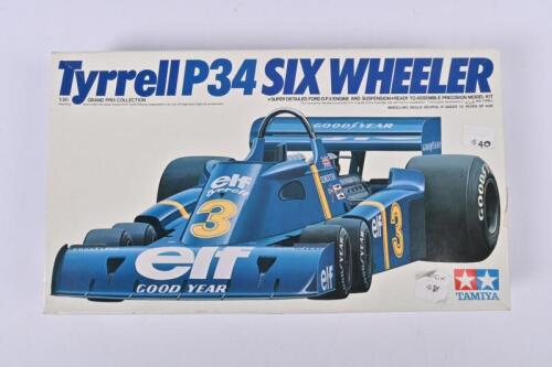 TYRRELL: A Tamiya 1:20 scale Tyrell P34 Six Wheeler plastic model kit