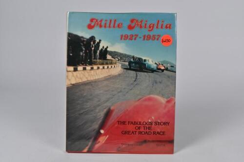 MILLE MIGLIA: 'Mille Miglia 1927 - 1957' hardcover book by Giovanni Lurani