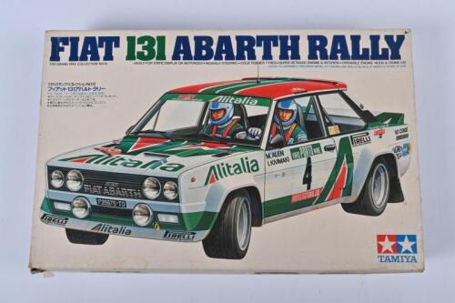 FIAT: A Tamiya 1:20 scale Fiat 131 Abarth Rally plastic model kit
