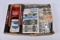 DATSUN: A Tamiya 1:12 scale Datsun 240Z Safari Car plastic model kit - 2