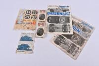 DATSUN: A Tamiya 1:12 scale Datsun 240Z Safari Car plastic model kit - 5