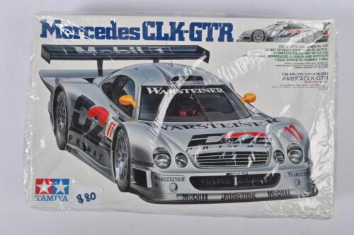 MERCEDES-BENZ: A Tamiya 1:24 scale Mercedes-Benz CLK-GTR plastic model kit