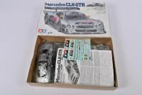 MERCEDES-BENZ: A Tamiya 1:24 scale Mercedes-Benz CLK-GTR plastic model kit - 2