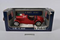 BALILLA: A Polistil 1:18 scale Balilla 508S Sport