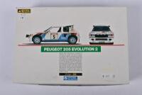 PEUGEOT: A Gunze Sangyo 1:24 scale Peugeot 205 Evolution 2 plastic model kit