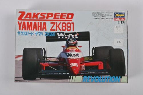 ZAKSPEED-YAMAHA: A Hasegawa 1:24 scale Zakspeed Yamaha ZK891 plastic model kit