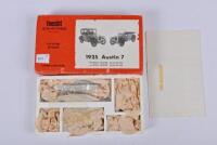 AUSTIN: A Wills finecast 1:24 scale 1925 Austin 7 car metal kit to make Tourer (Serial No.014) or Open Tourer (Serial No.16) - 2