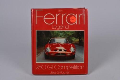 FERRARI: 'The Ferrari Legend' hardcover book by Jess G Pourret. Rare