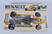 RENAULT: A Tamiya 1:12 scale Renault RE 20 Turbo plastic model kit