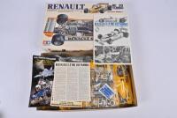 RENAULT: A Tamiya 1:12 scale Renault RE 20 Turbo plastic model kit - 2
