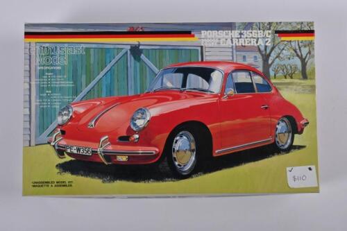 PORSCHE: A Fujimi 1:24 scale Porsche 356B/C Carrera 2 (2000GS Coupe) plastic model kit
