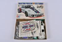 MARTINI PORSCHE: A Tamiya 1:24 scale Martini Porsche 935 Turbo plastic model kit - 2