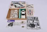 MARTINI PORSCHE: A Tamiya 1:24 scale Martini Porsche 935 Turbo plastic model kit - 3
