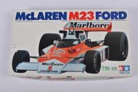 McLAREN: A Tamiya 1:20 scale McLaren M23 Ford plastic model kit