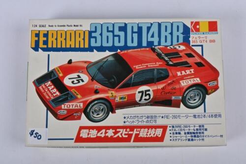 FERRARI: A Gunze Sangyo Ferrari 365 GT4BB plastic model kit