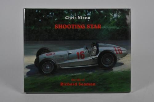 MERCEDES-BENZ: 'SHOOTING STAR - the life of Richard Seaman' hardcover book by Chris Nixon