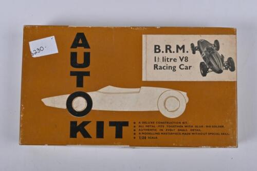 B.R.M: An AUTO-KIT 1:24 scale B.R.M 1.5 Litre V8 Racing Car metal kit