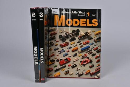 AUTOMOBILE YEAR (MODELS): Three editions of Automobile Year 'Book Of Models', vol.1 (1982),vol. 2 (1983) and vol.3 (1984)