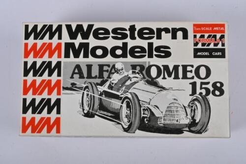 ALFA ROMEO: A Western Models 1:24 scale Alfa Romeo 158 metal model car kit
